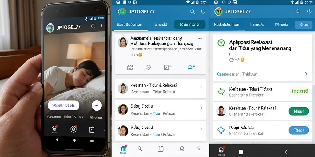 Antarmuka aplikasi JPTOGEL77 yang menyejukkan dan intuitif.